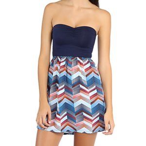 roxy strapless dress